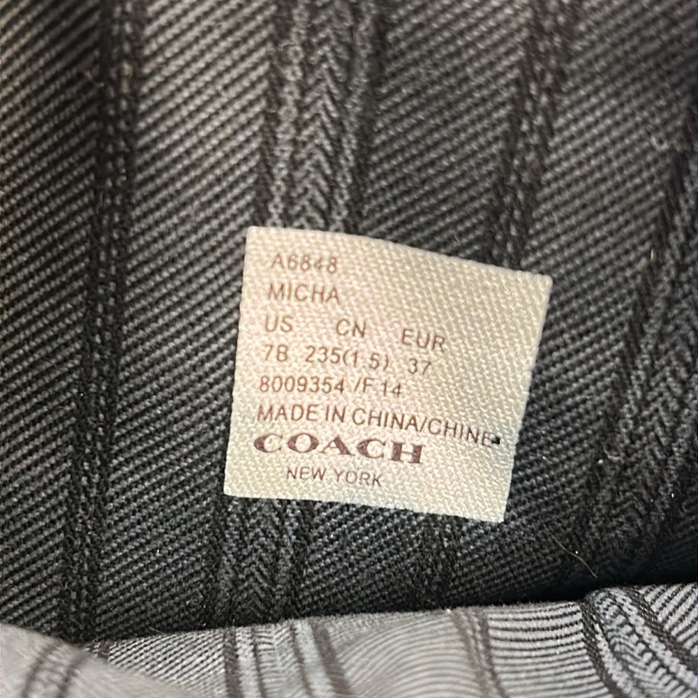 Coach Micha almost NEW leather tall boots - Picture 14 of 16